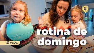 Vlog da nossa rotina de domingo