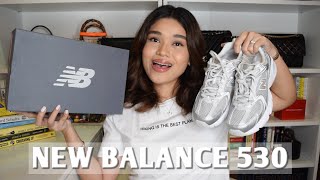 NEW BALANCE 530 SNEAKERS UNBOXING | FIRST IMPRESSIONS REVIEW,  SIZING, \u0026 WHEN WORN