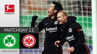 Greuther Fürth - Eintracht Frankfurt 1-2 | Highlights | Matchday 11 – Bundesliga 2021/22