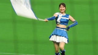 ＜2022.7.1オリックス戦＞少数精鋭なファイターズガールによるスターター送り出し