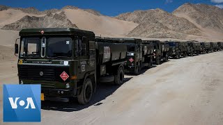 India Army Conducts Military Exercises Near China Border