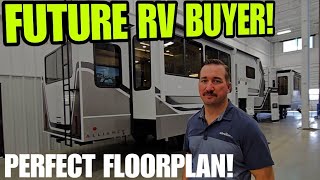 FUTURE RV Shopper finding his PERFECT Fifth Wheel Floorplan!