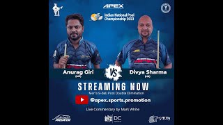 Anurag Giri vs Divya Sharma 9 Ball Men Indian National Pool Championship