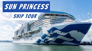 SUN PRINCESS CRUISE SHIP TOUR