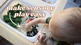8 PREMADE SENSORY BINS | EASY SENSORY PLAY | THEMED SENSORY BINS | ACTIVITIES FOR BABIES & TODDLERS
