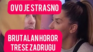 BRUTALAN HOROR TRESE ZADRUGU: Pogledajte sta je Zvezdan URADIO Ani! OVO JE STRASNO STO RADI