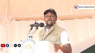 'Vijana Msiharibu barabara zenu,' Gov. Natembeya Urges Youth as he launches Kisip II Project!!