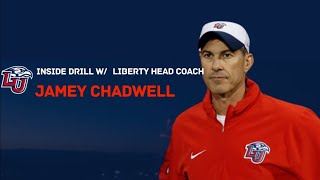 GOFG Inside Drill - Jamey Chadwell Liberty Head Football Coach | October 17th, 2024