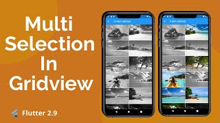 Flutter - Multi selection in gridview | Selectable gridview | Gridview multi selection [2022]