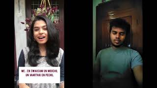 Malargale Malargale Remix Reel with Sukanya Varadharajan  #malargale #kschithra #hariharan