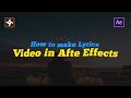 How to Make Lyrics Video in After Effects : After Effects tutorial || FREE After Effects Template ||