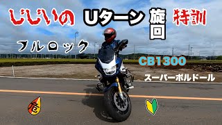 【バイク】GGのUターン練習とご近所徘徊【CB1300スーパーボルドール】Insta360oneX2