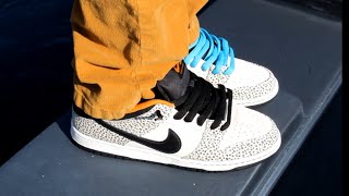 Nike SB Dunk Low Pro Olympic Safari (Eletric Pack) Review and on Feet