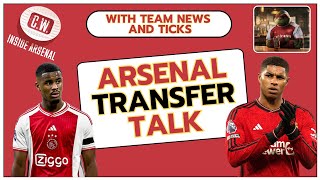 Arsenal transfer talk: Rashford rumours | Hato interest | Arteta's new deal | Ramsdale's price tag