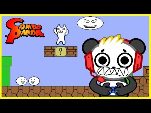 Cat Mario EL JUEGO MÁS FRUSTRANTE JAMÁS Juguemos con Combo Panda