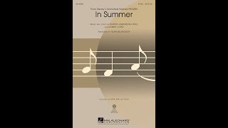 In Summer (from Frozen) (2-Part Choir) - Arranged by Alan Billingsley