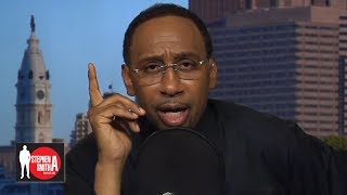 Stephen A. reacts to being blocked by Antonio Brown on Instagram | Stephen A. Sm