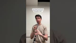 Oboist Attempts Beyonce Riff?! 🙊 #shorts