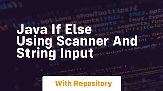 Java if else using scanner and string input