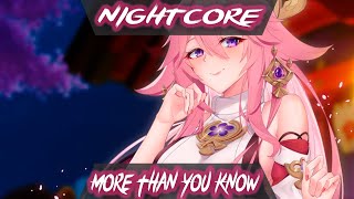 Nightcore - Axwell & Ingrosso - More Than You Know