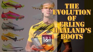 The Evolution Of Erling Haaland's Boots || Nike Soccer ✔️