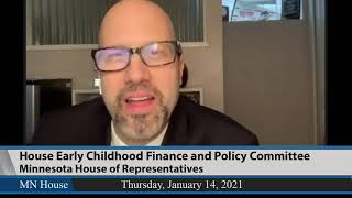 House Early Childhood Finance and Policy Committee 1/14/21