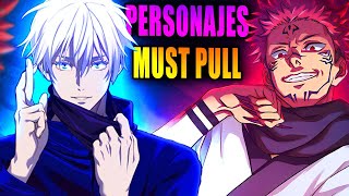 PERSONAJES QUE DEBES TENER EN TU CUENTA + LOS MEJORES PERSONAJES | JJK Phantom Parade