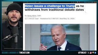 Biden CHALLENGES TRUMP To Debate, Trump ACCEPTS, Biden LOSING With Independents Has Dems In PANIC