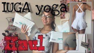 IUGA YOGA clothing HAUL