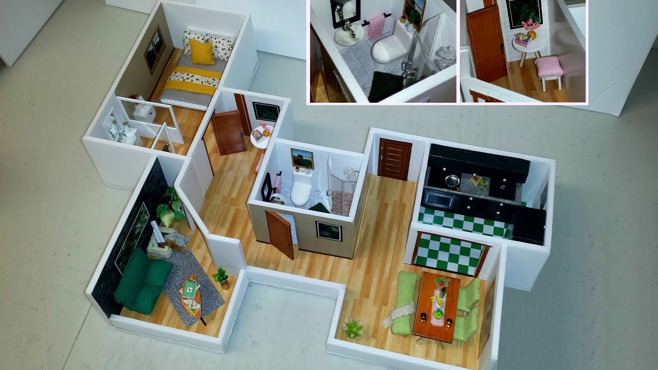 Diy Miniature Dollhouse Youtube