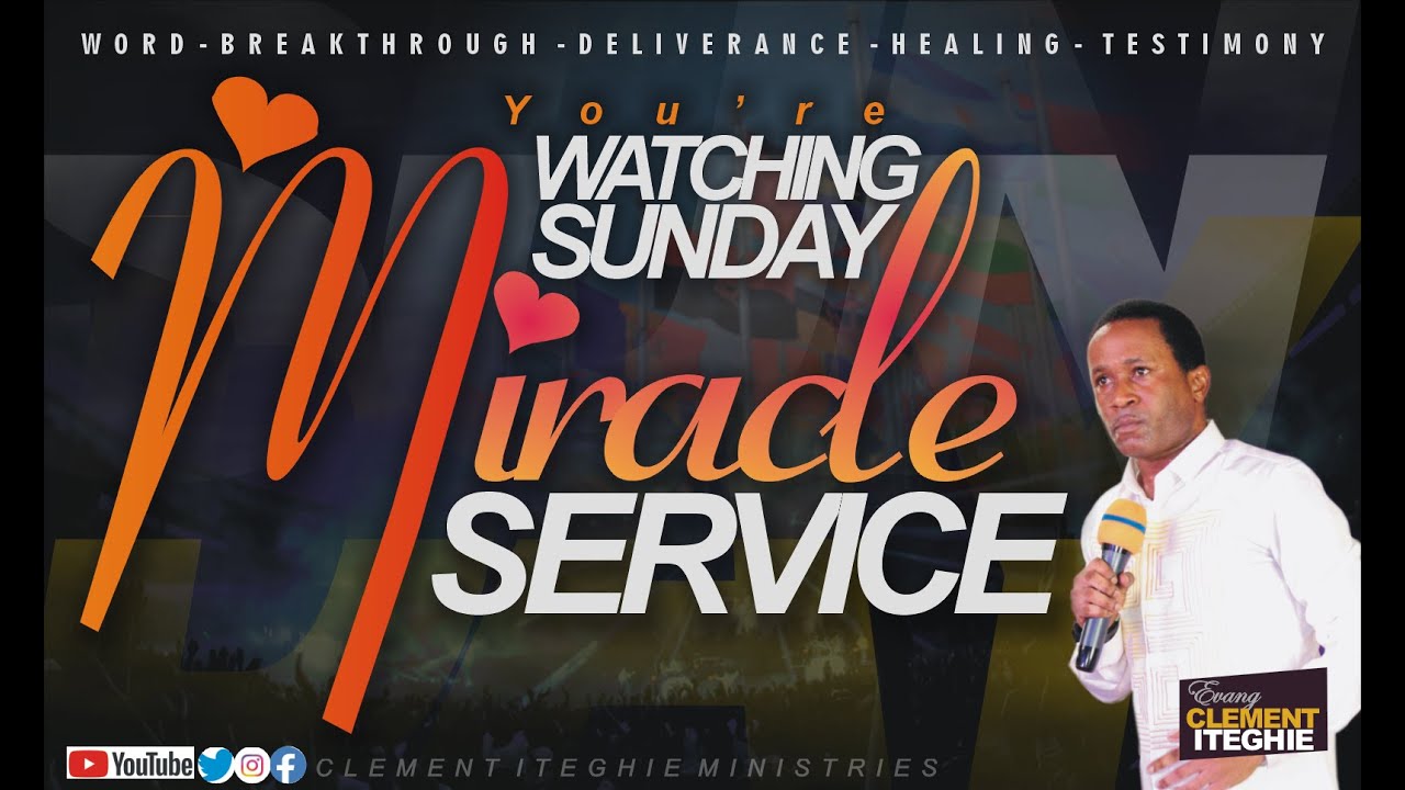 Sunday Miracle Service Youtube