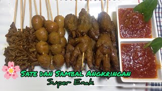 SATE DAN SAMBAL ANGKRINGAN SUPER ENAK ~ @yen2cooking15