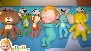 Ten In The Bed (Animal Version ) | Nursery Rhymes & Kids Songs | NuNu Tv