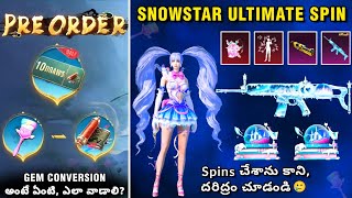 🔥Ultimate Spin లో 2 పెద్ద Changes వచ్చాయి || SNOWSTAR SWEETHEART Spin Crate Opening || తెలుగులో