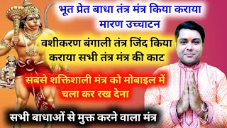 Hanuman Maha Rudra Mantra To Remove Bhoot Pret Tantra Badha