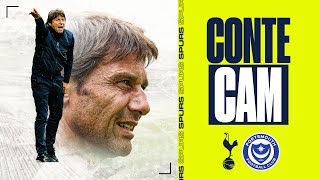 Antonio Conte's touchline celebrations | CONTE CAM | Spurs 1-0 Portsmouth