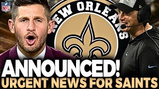 🚨🏈MY GOODNESS! CONFIRMED! OUT ON ESPN! GREAT NEWS! NFL SAINTS! NEW ORLEANS SAINT
