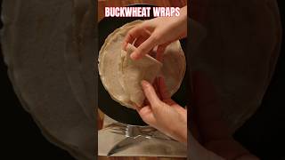 Buckwheat Wraps/Flatbread - Just 2 Ingredients❗️No Yeast❗️No Baking Soda/Powder❗️#shorts