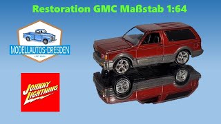 Johnny Lighning Restoration #172 GMC Typhoon 1:64 Kommentar auf deutsch [modellautos-dresden]