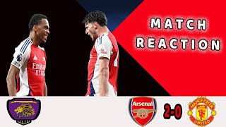 Gunners Grind Out the Win!! Arsenal 2-0 Man United! Match Reaction!!