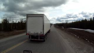 Canada Cartage almost runs me out of road