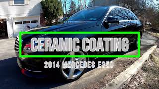 Ceramic Coating - Jade Quartz - Mercedes Benz E350