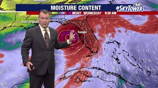 Tropical storm may form in Gulf, head toward Florida