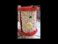 tambittu arati decoration ತಂಬಿಟ್ಟು ಆರತಿ ಮಾಡುವ ವಿಧಾನ deepam deepa tambittu ramyarajappa