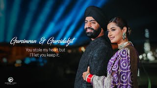 Best Wedding Teaser 2024 | Gursimran & Gursidakjit | RAKESH FILMS | Cinematic Wedding Teaser