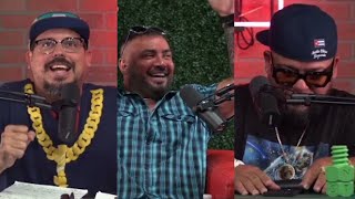 Ñejo llega al podcast de sorpresa y defiende a Manny Manuel