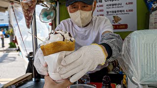 Dongdaemun Crepes Grandpa's Latest News / Famous Papa's Crepes / Korean street food