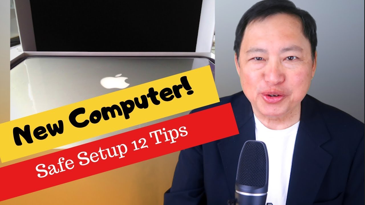 Setting Up Your New Computer Safely Youtube