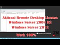 Aktivasi Remote Desktop License Pada Windows Server 2008 R2 & Windows Server 2012