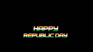🇮🇳 Happy Republic day 🇮🇳 whatsapp status tamil💖 black screen status 🤩